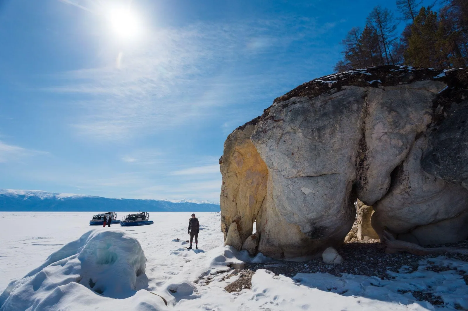 Фотография из программы на Байкале